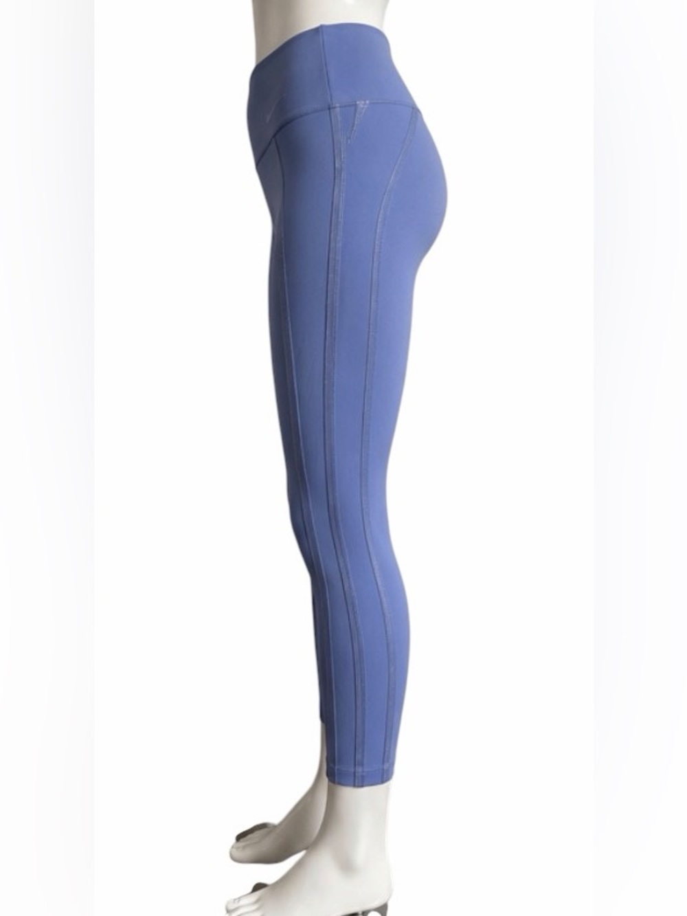 Nike Dri-FIT High Rise Leggings Blue Running Yoga Athletic Pants Women’s - Picture 3 of 3